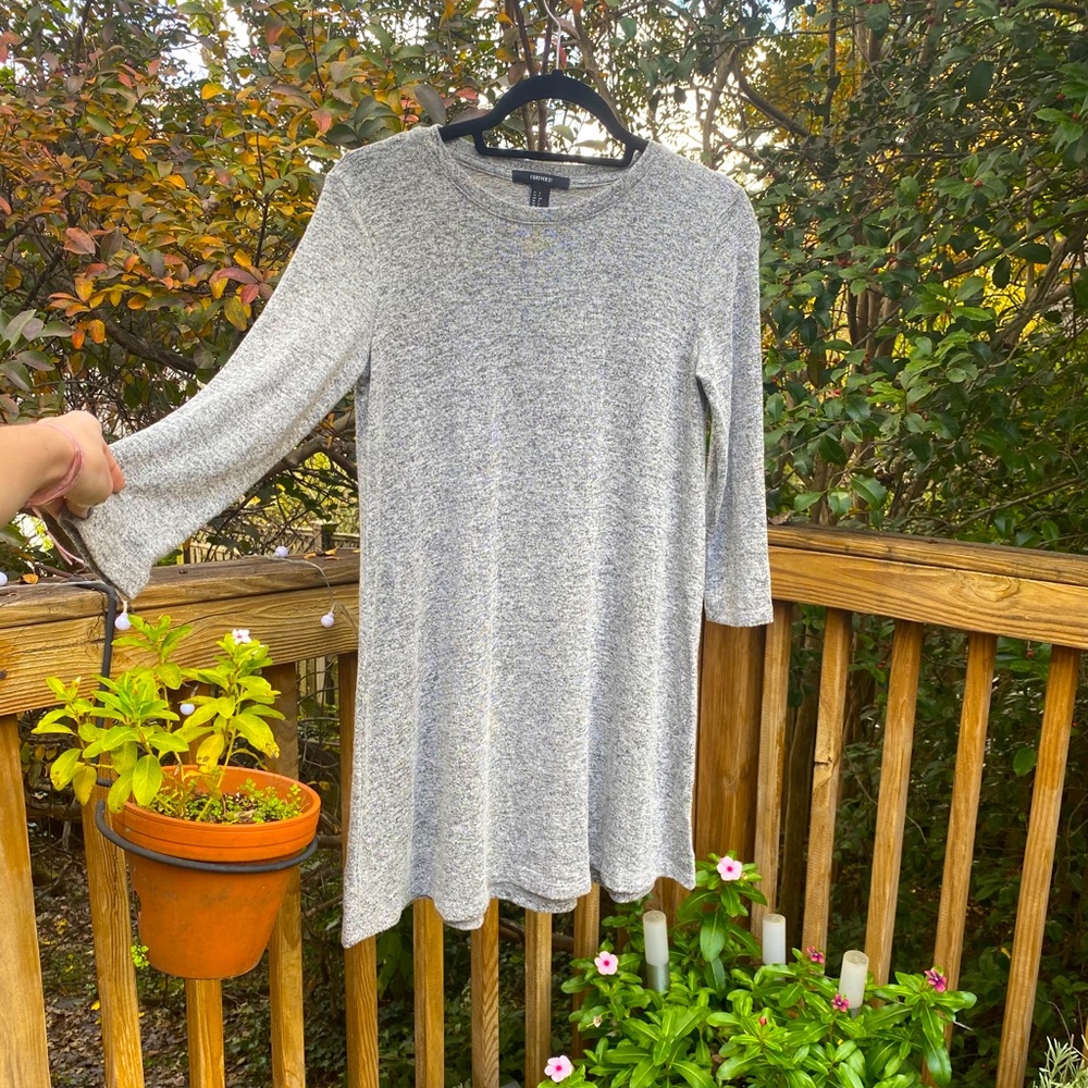 Long sleeve sweater dress